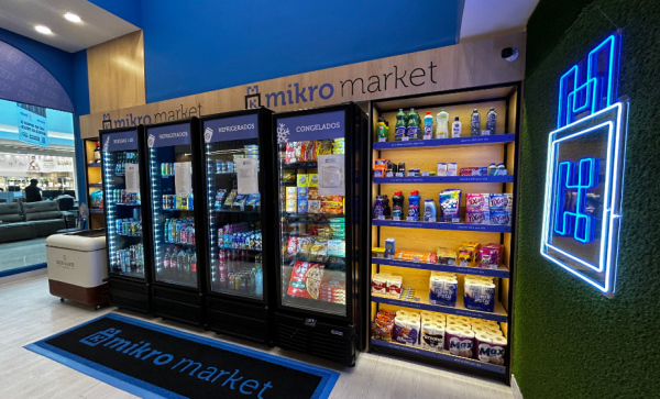 Imagem: Mikro Market estreia primeiro mercado autônomo em shopping no RJ