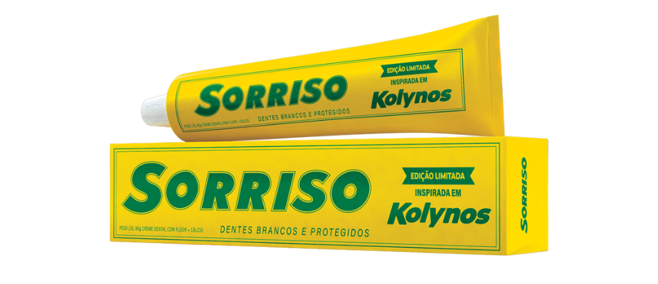 Imagem destaque: Sorriso apresenta a volta da Kolynos em edição limitada