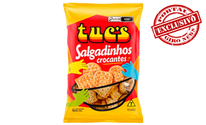 Imagem: Biscoitos Bela Vista amplia portfólio com Tuc's Salgadinhos Crocantes