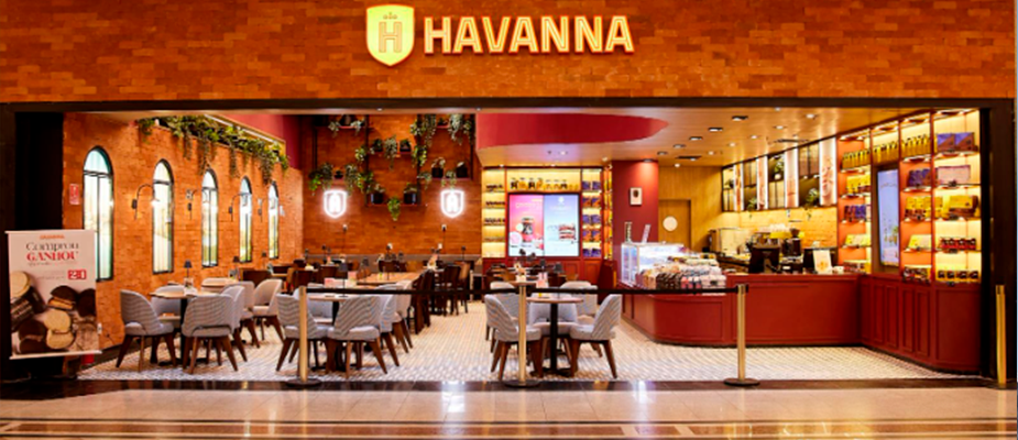 Imagem destaque: Havanna inaugura loja conceito no Bourbon Shopping, em São Paulo