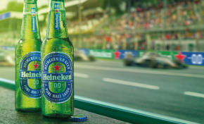 Imagem: Heineken 0.0 conecta Fórmula 1 ao varejo com ações imersivas