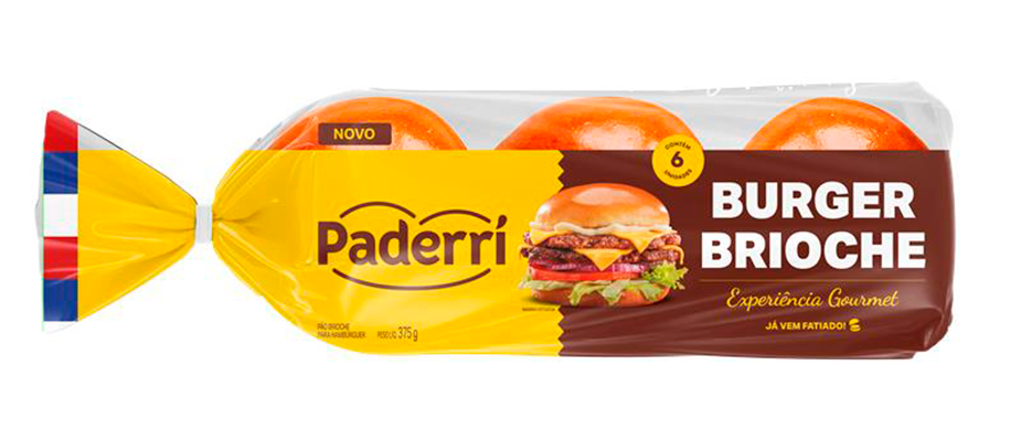 Imagem destaque: Paderrí lança pão de hambúrguer