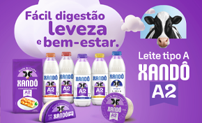 Imagem: Investimento expressivo em campanha reforça linha de leites Tipo A Xandô A2