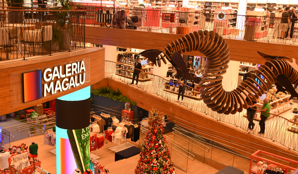 Imagem: Galeria Magalu inicia operações na Avenida Paulista, em São Paulo