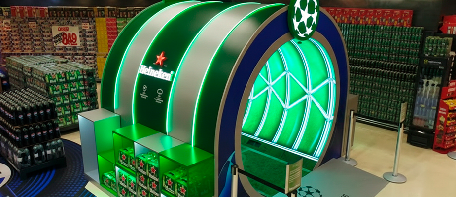 Imagem destaque: Grupo Heineken realiza ativações tecnológicas nos pontos de venda