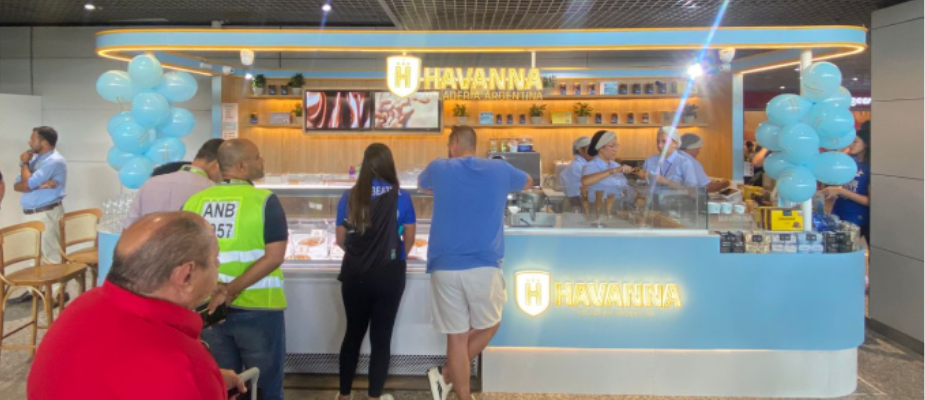 Imagem destaque: Havanna estreia Heladeria em Pernambuco, no Aeroporto Internacional de Recife