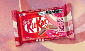 Imagem: KitKat encerra o ano lançando edição limitada ‘KitKat Cherry’
