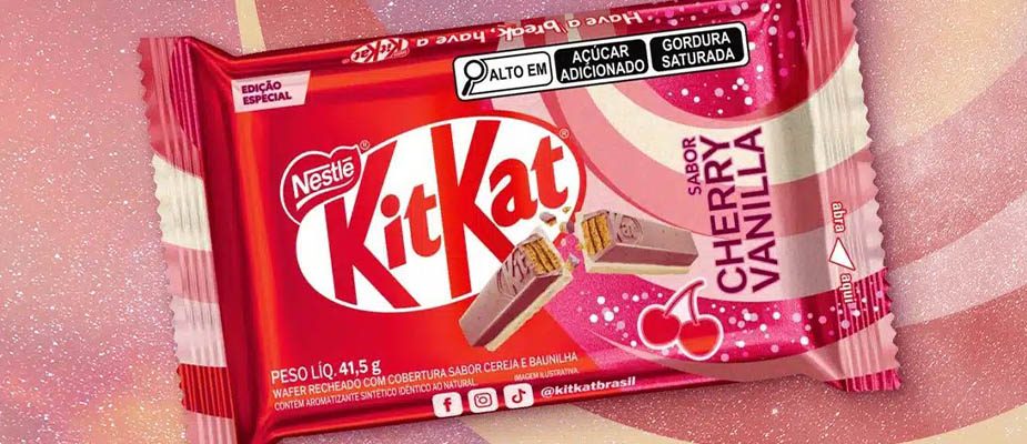 Imagem destaque: KitKat encerra o ano lançando edição limitada ‘KitKat Cherry’