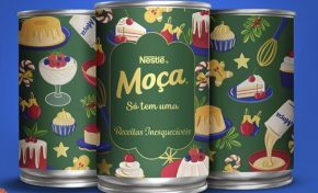 Imagem: Leite Moça lança latas litografadas temática de Natal