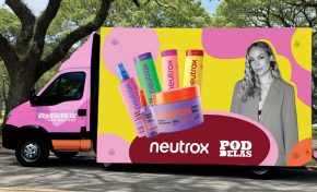 Imagem: Neutrox realiza parceria com PodDelas em truck itinerante pelo país