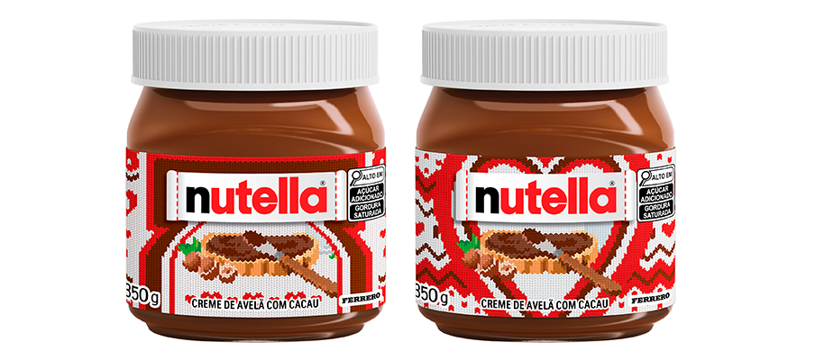 Imagem destaque: Nutella apresenta novas embalagens para o Natal
