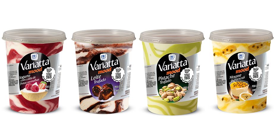 Imagem destaque: Perfetto lança sorvetes Variatta Mood com quatro sabores