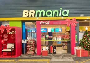 Imagem: BR Mania e Coca-Cola realizam ativações de Natal