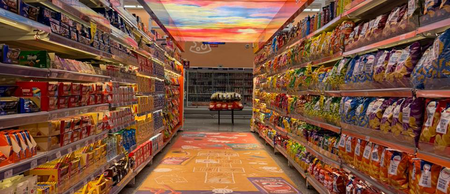 Imagem destaque: Lopes Supermercados recebe corredor temático da Docile em Guarulhos (SP)