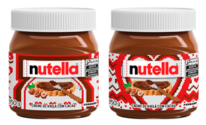 Imagem: Nutella apresenta novas embalagens para o Natal