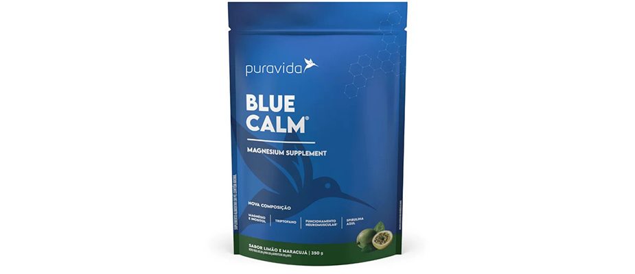 Imagem destaque: Puravida lança suplemento em cápsulas Blue Calm GABA