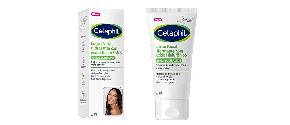 Imagem destaque: Cetaphil lança Loção Facial Hidratante em parceria com Sabrina Sato