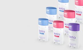 Imagem: FreeBrands lança Beta Desodorante Zero com fórmula livre de álcool e parabenos