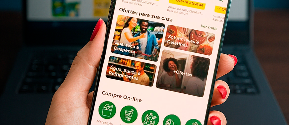 Imagem destaque: Giga Atacado lança e-commerce e aplicativo para fortalecer omnicanalidade