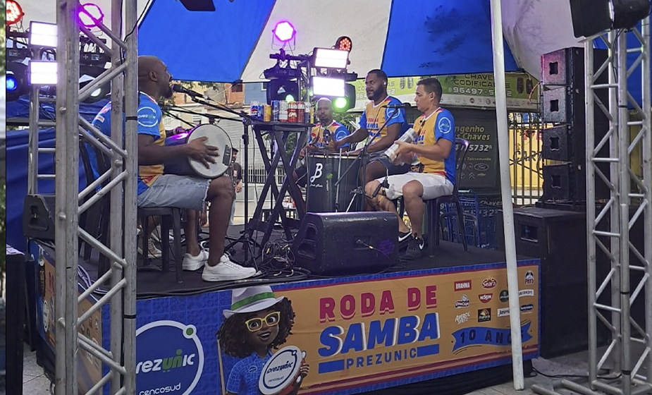 Imagem: Prezunic promove Roda de Samba em supermercados no Rio de Janeiro