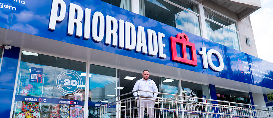 Imagem destaque: Varejista Prioridade 10 quer chegar a R$ 265 milhões de receita em 2026