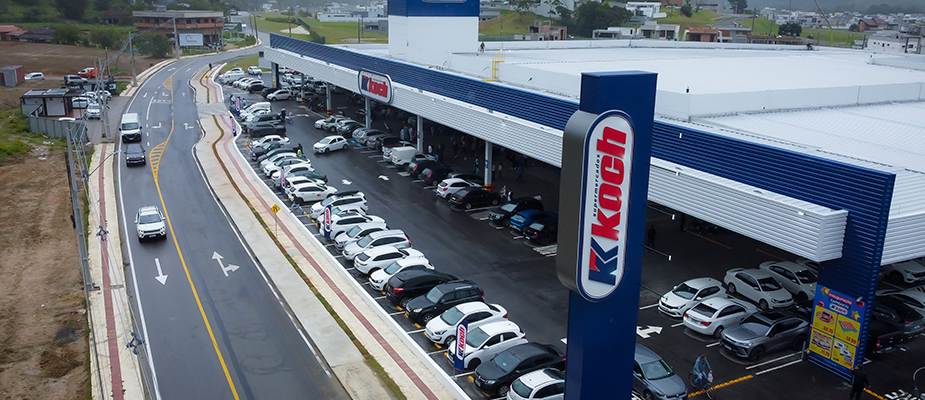 Imagem destaque: Grupo Koch irá inaugurar Komprão e SuperKoch em Santa Catarina