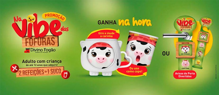Imagem destaque: Divino Fogão apresenta campanha de férias com brindes da fazenda