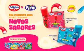 Imagem: Fini e Dr. Oetker ampliam collab com dois novos sabores