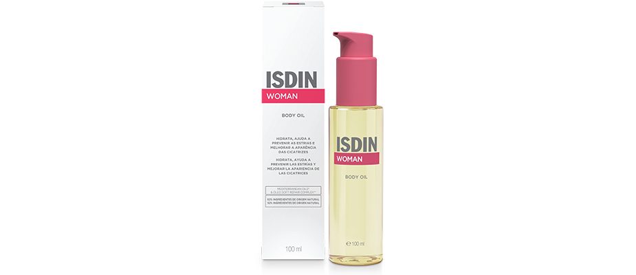 Imagem destaque: Isdin amplia linha ISDIN Woman com novo óleo corporal