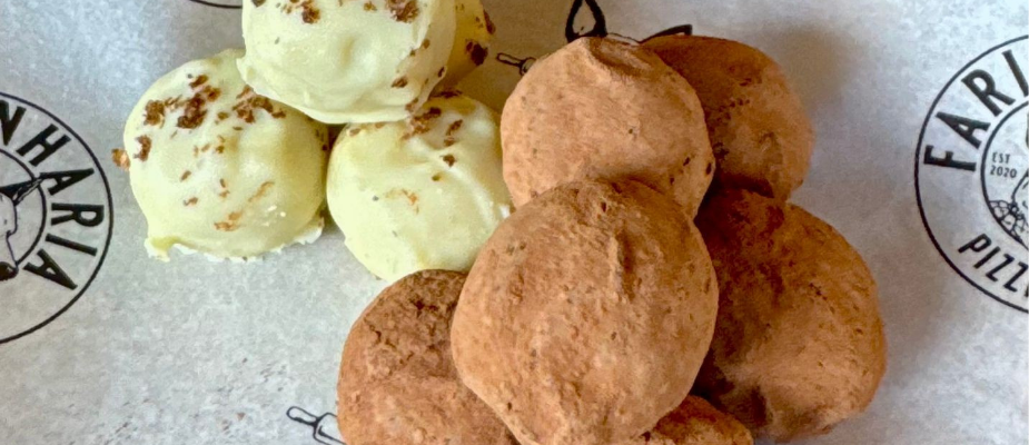 Imagem destaque: Farinharia Pizza anuncia trufas brancas brasileiras no cardápio do Botânico Shopping (BH)