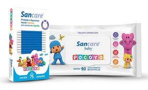 Imagem: Sanfarma lança linha estampada pelo Pocoyo