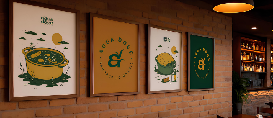 Imagem destaque: Água Doce anuncia nova identidade visual e reforça posicionamento em casual dining