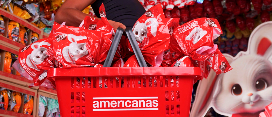 Imagem destaque: Americanas abre mais de 5 mil postos de trabalho para a Páscoa 2026
