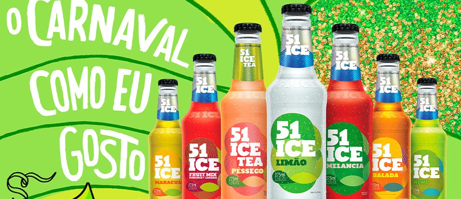 Imagem destaque: Ice 51 traz nova campanha para o Carnaval