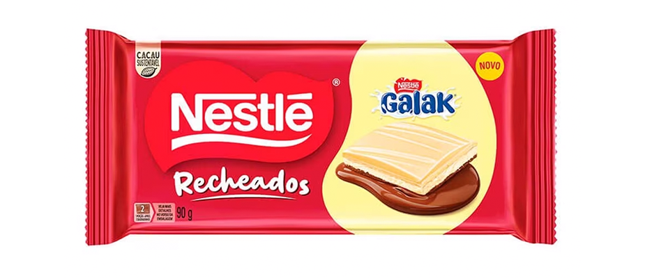 Imagem destaque: Nestlé amplia portfólio de chocolates recheados com novidade de Galak