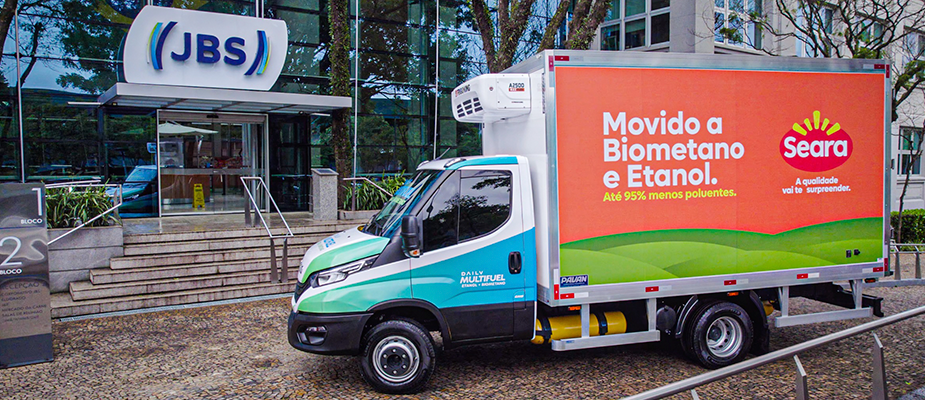 Imagem destaque: Parceria entre Seara e Iveco promove transporte urbano de cargas de baixa emissão no Brasil