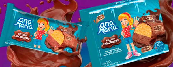 Imagem: Ana Maria entra no food service com Chocomousse