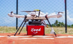 Imagem: iFood estreia operação de delivery com drones em São Paulo