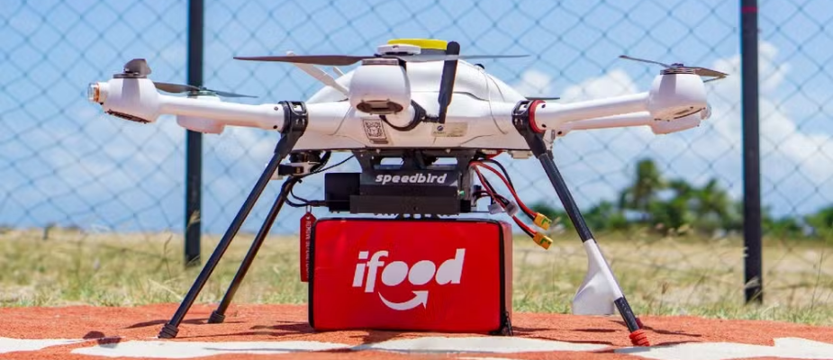 Imagem destaque: iFood estreia operação de delivery com drones em São Paulo