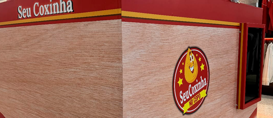 Imagem destaque: Seu Coxinha abre quiosque no Shopping Central Park (SP)