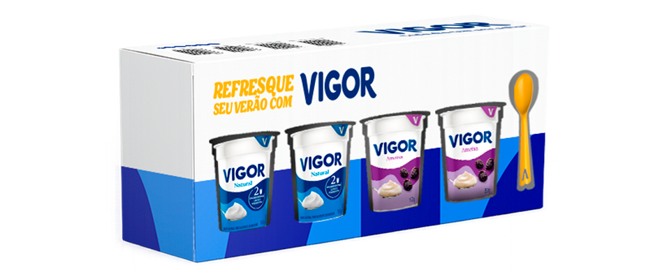 Imagem destaque: Vigor inicia campanha de verão com foco na exposição em pontos de venda
