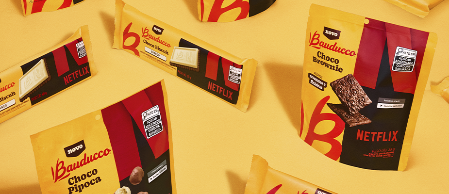 Imagem destaque: Bauducco e Netflix ampliam parceria com campanha de marketing