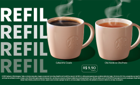 Imagem: Starbucks lança café coado com refil e reforça estratégia de permanência nas lojas