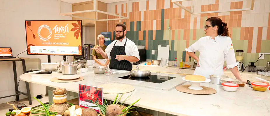 Imagem destaque: Pará lança Centro de Gastronomia Social voltado à bioeconomia e inclusão profissional