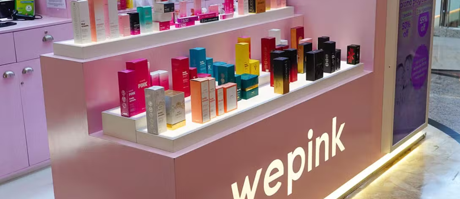Imagem destaque: Americanas implementa quiosques da Wepink em projeto-piloto