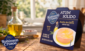 Imagem: Crusoe reforça tradição com lançamento do Atum Sólido em Azeite de Oliva
