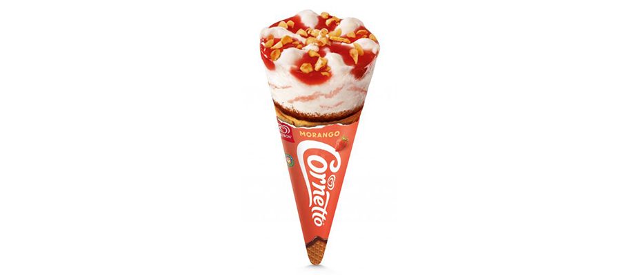 Imagem destaque: Kibon amplia portfólio e lança Cornetto Morango e novos sabores Duo