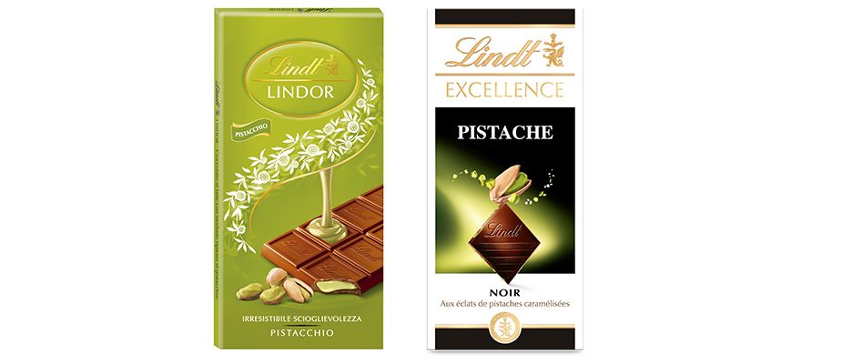Imagem destaque: Apostando no pistache, Lindt apresenta novo portfólio