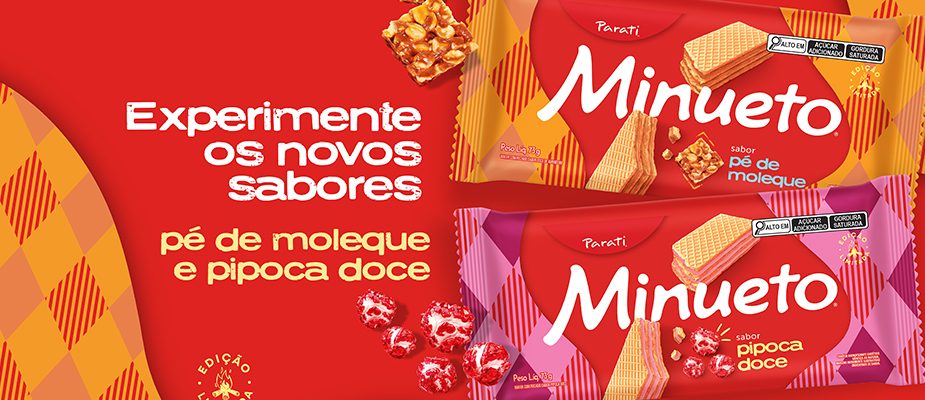 Imagem destaque: Minueto apresenta nova identidade visual e sabores exclusivos de Festa Junina