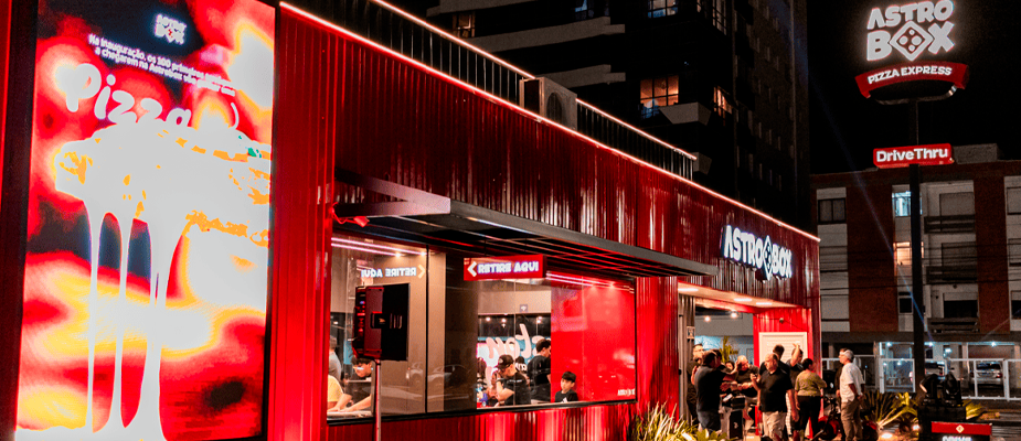 Imagem destaque: Astrobox: Fundador da Mundo Animal lança pizzaria temática no modelo fast food